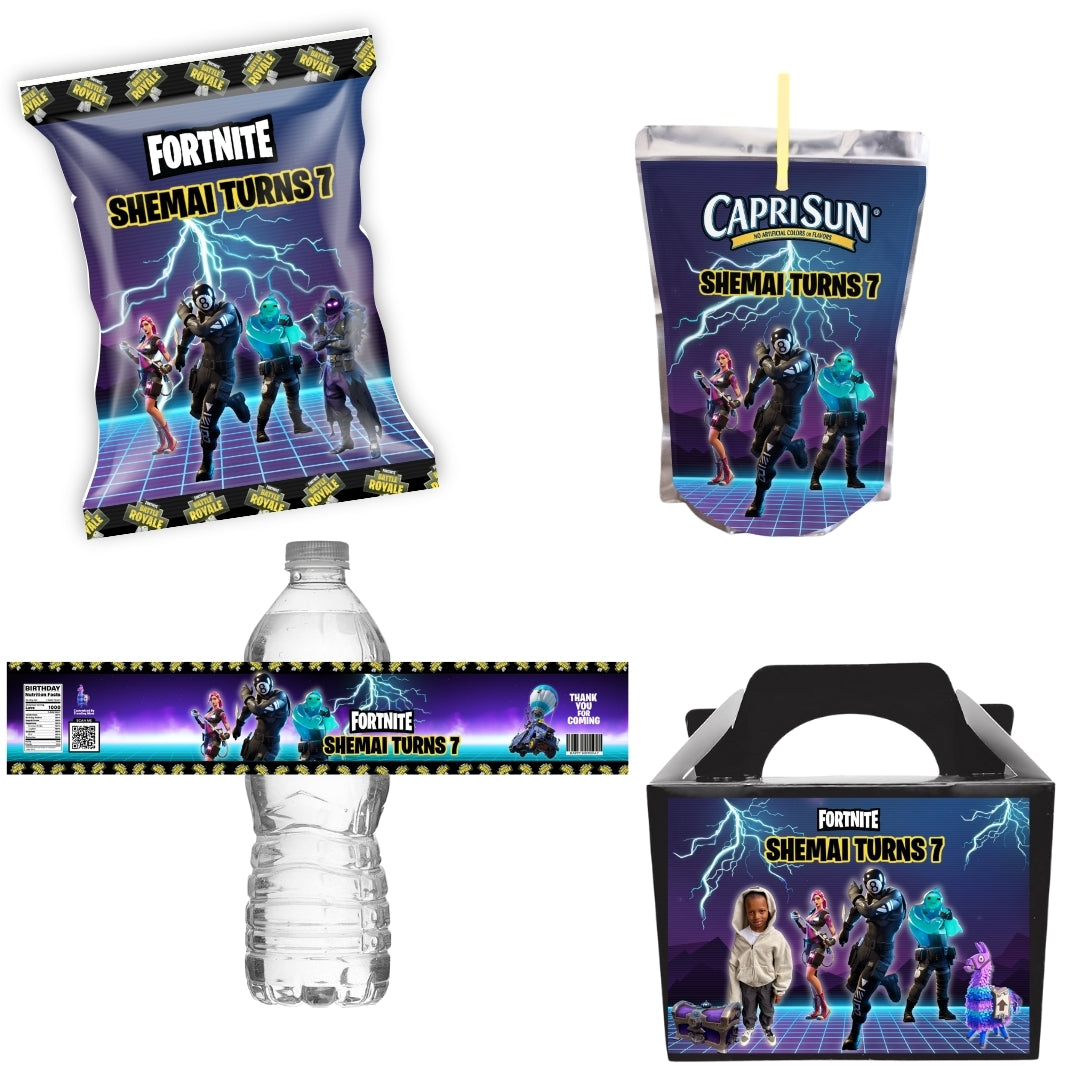 Digital party favour mockup