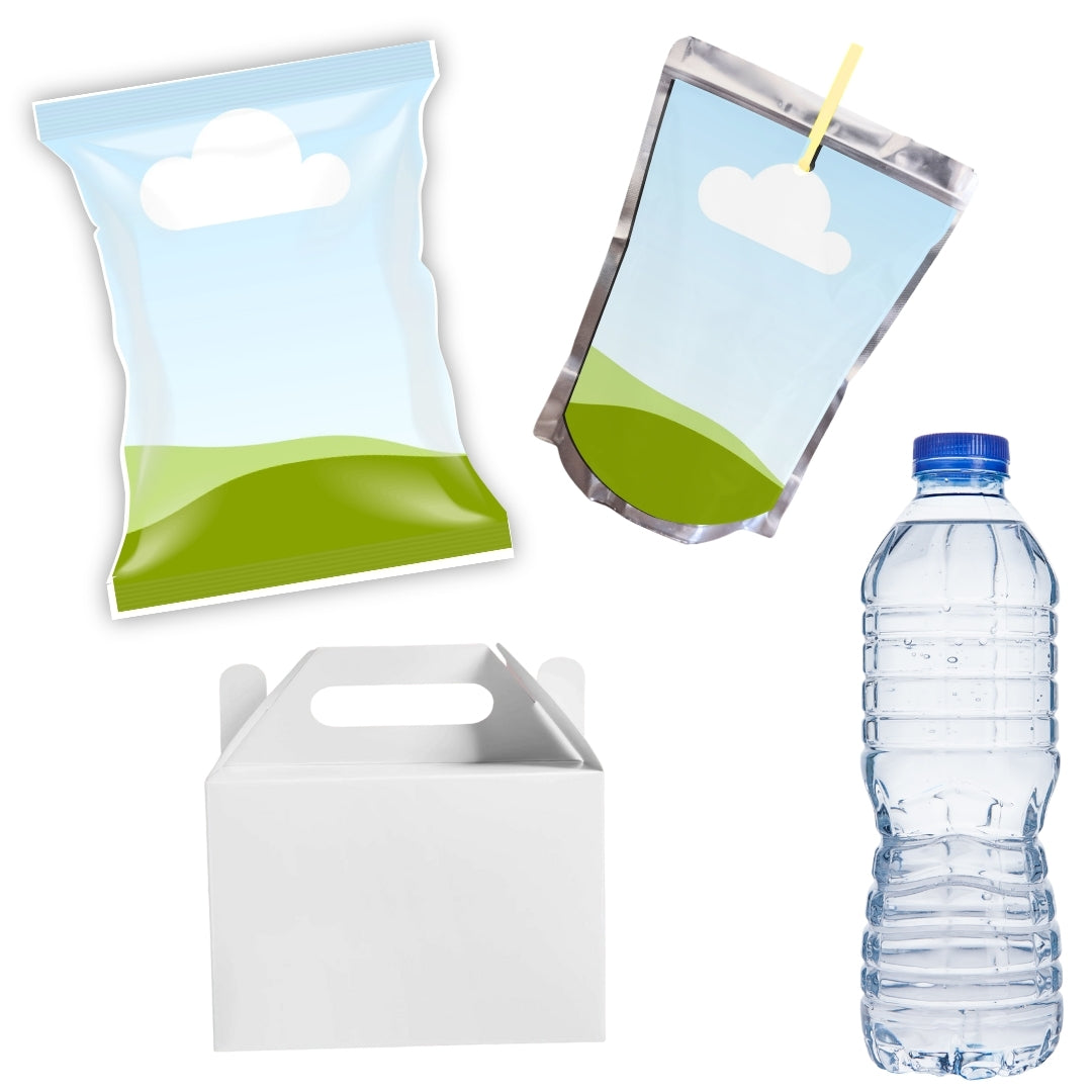 Digital party favour mockup