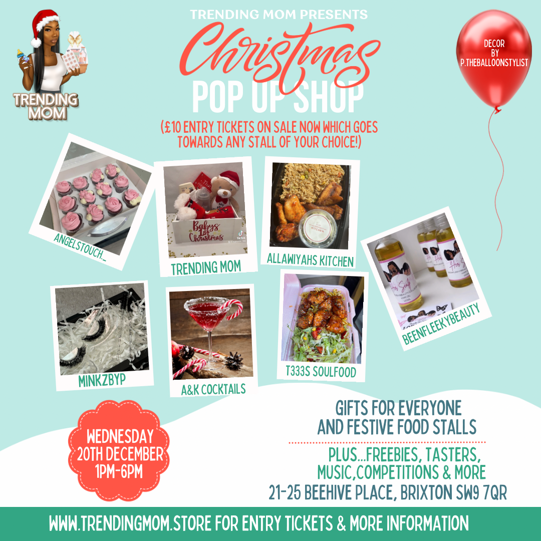 XMAS POP UP SHOP TICKET