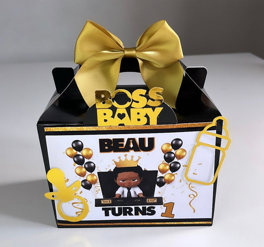 3D BOSS BABY BOY BOXES