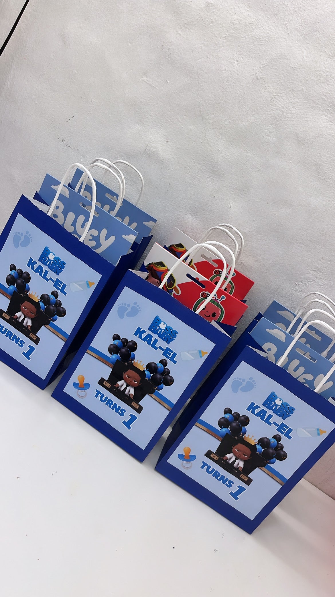 BOSS BOY PARTY BAGS