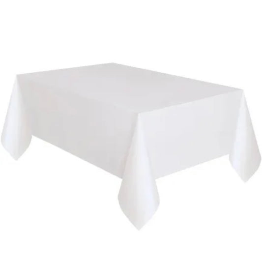 WHITE TABLECLOTH