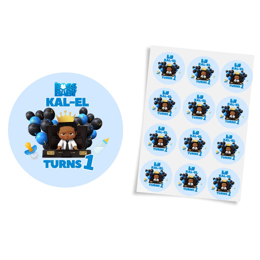 Custom BOSS BABY BOY stickers