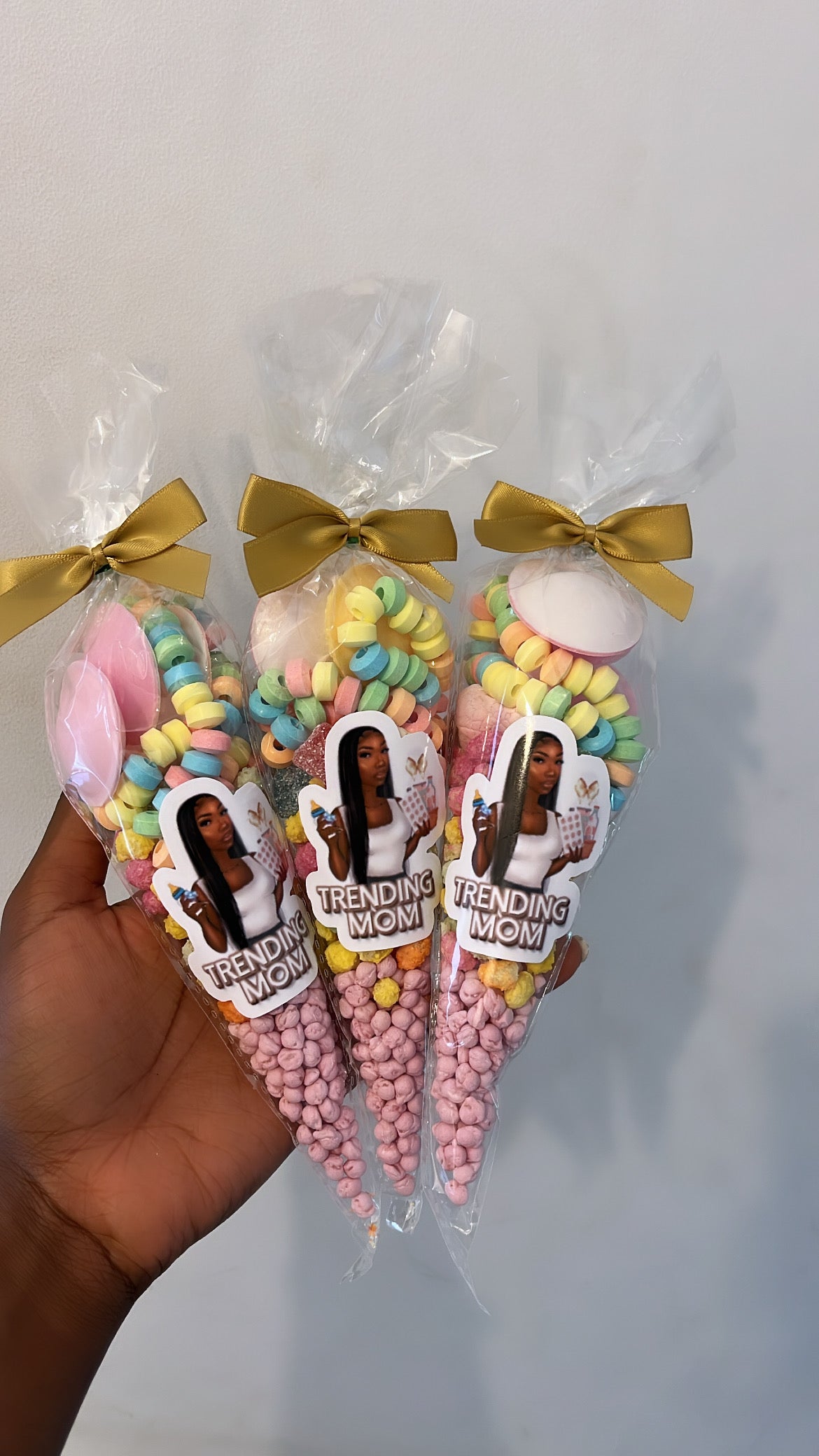 Personalised sweet cones